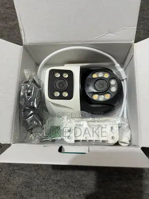 6mp Double Lens Wifi CCTV Camera Waterproof