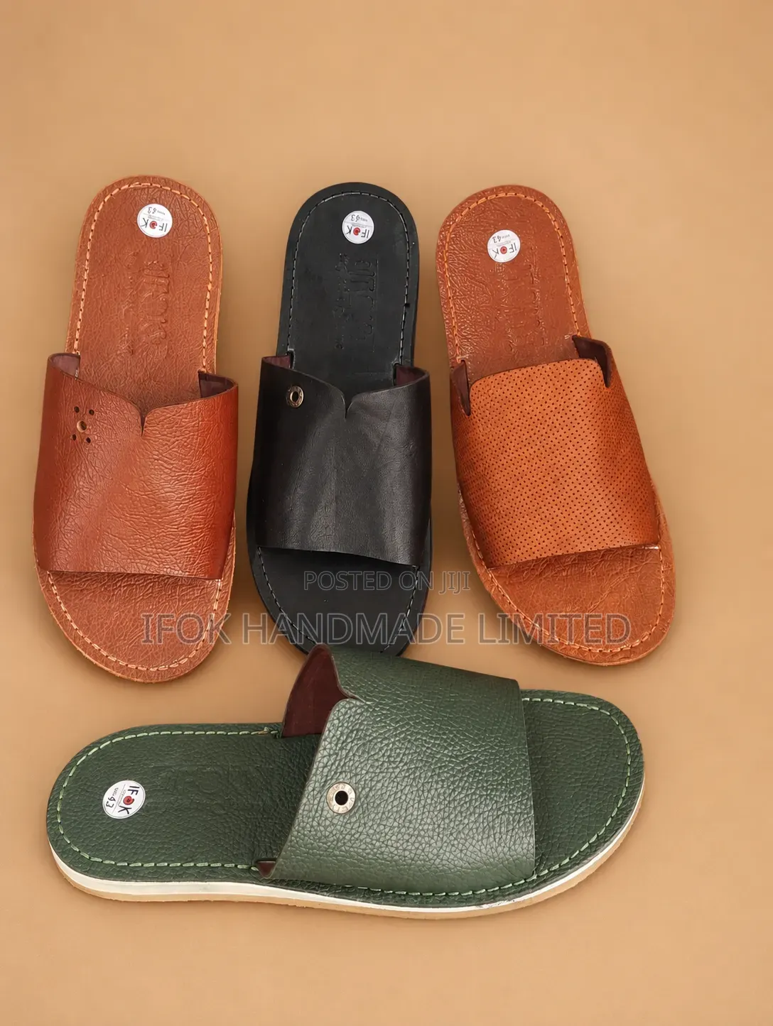 Leather Slippers and Sandals