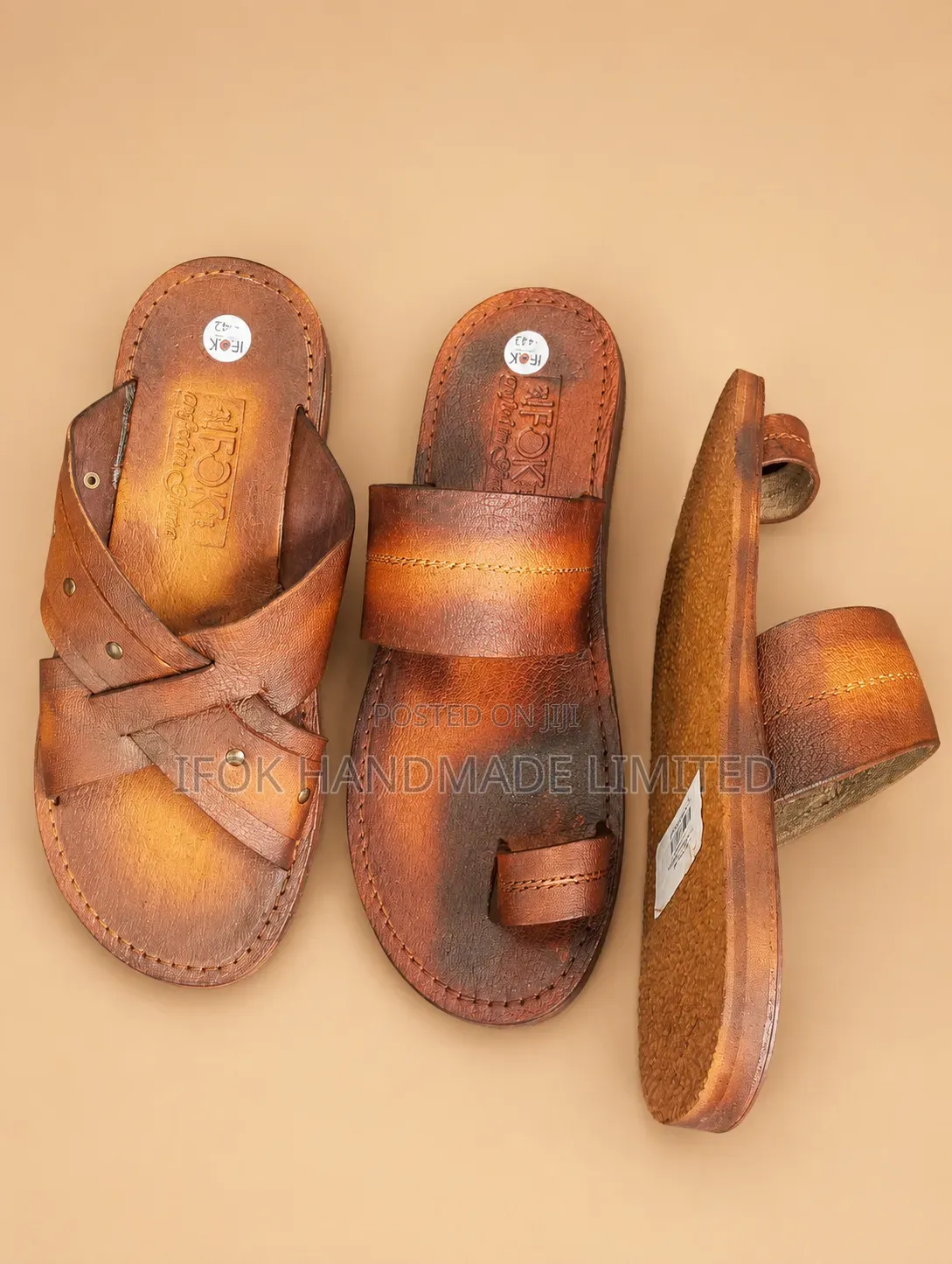 Leather Slippers and Sandals