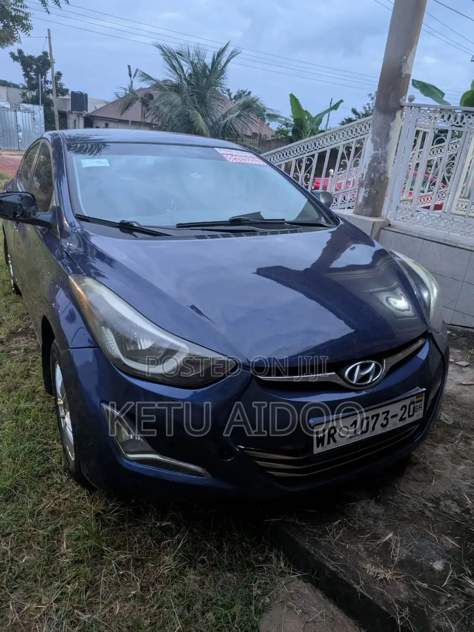 Hyundai Elantra 2014 Blue