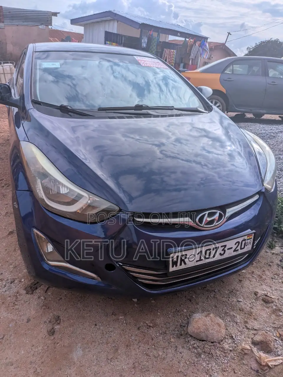 Hyundai Elantra 2014 Blue