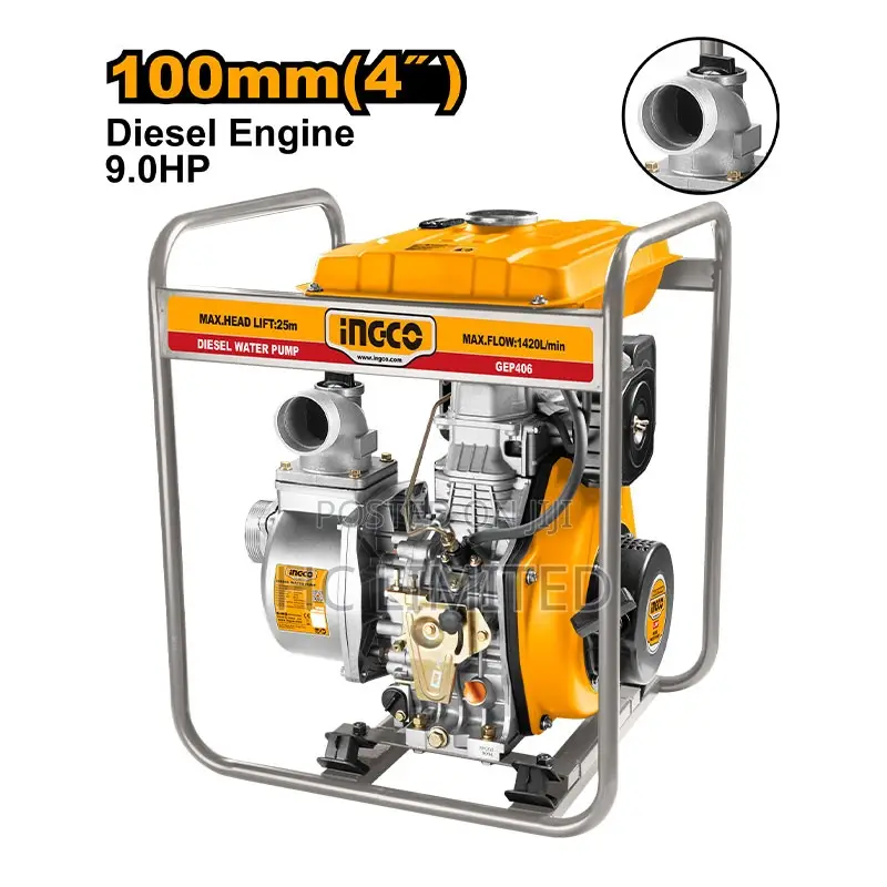 Ingco Diesel Water Pump - Gep406