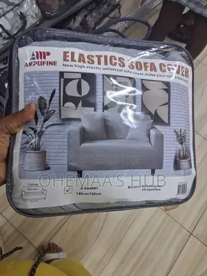 2-Seater High Elastic Sofa Cover