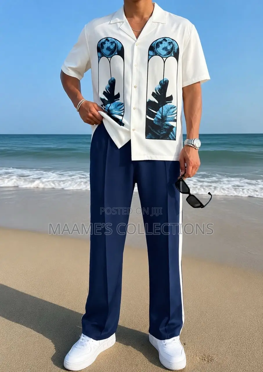 Luxury Men's Kaftan Top and Down