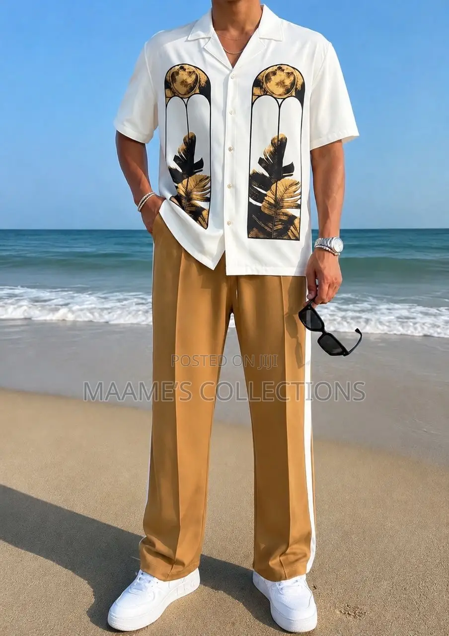 Luxury Men's Kaftan Top and Down