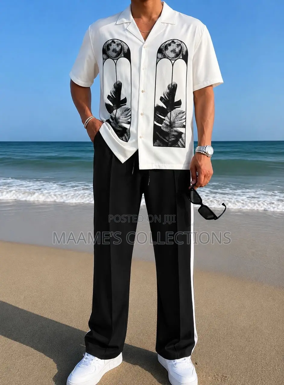 Luxury Men's Kaftan Top and Down
