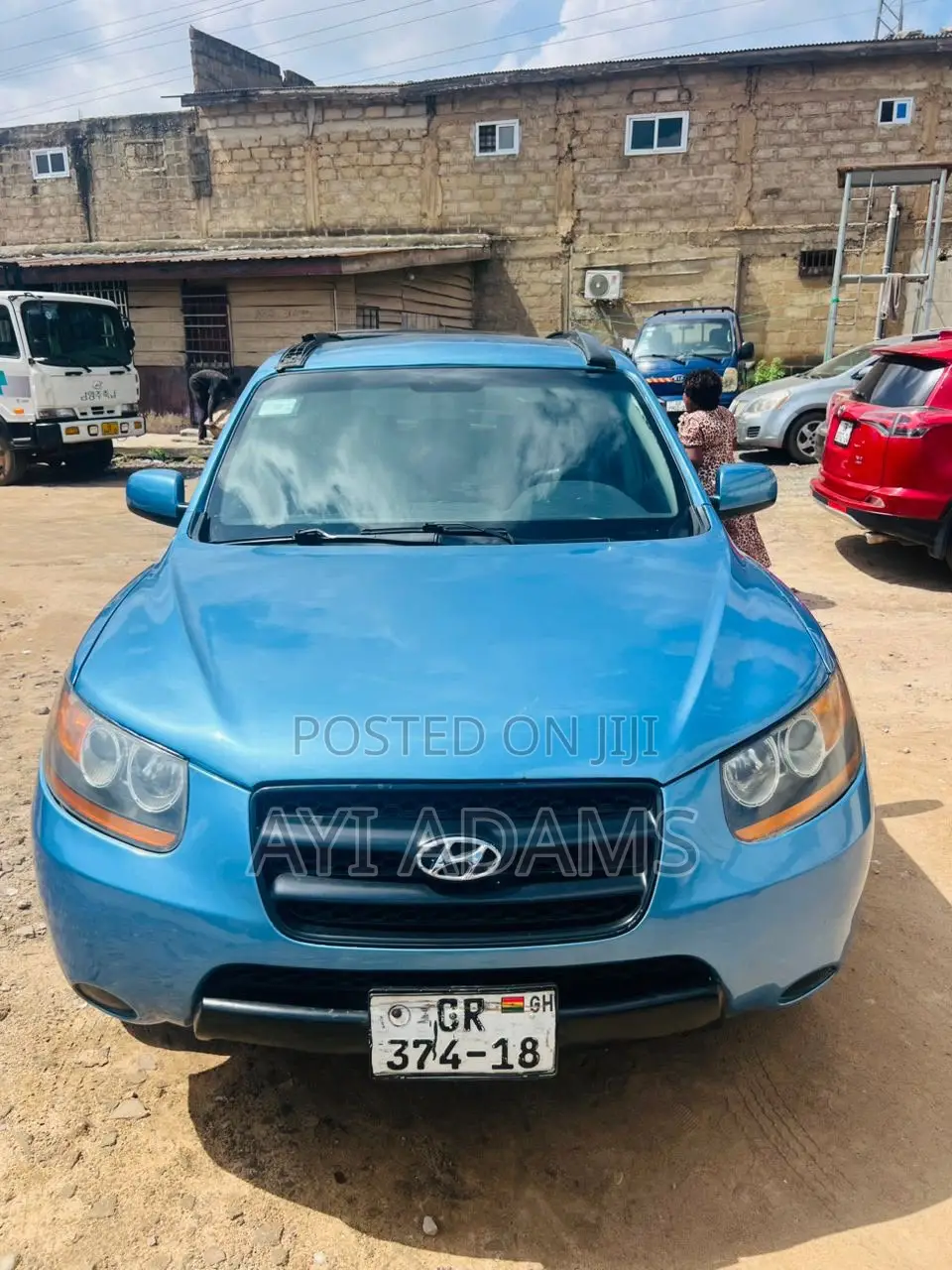 Hyundai Santa Fe 3.3 SE 4WD 2008 Blue