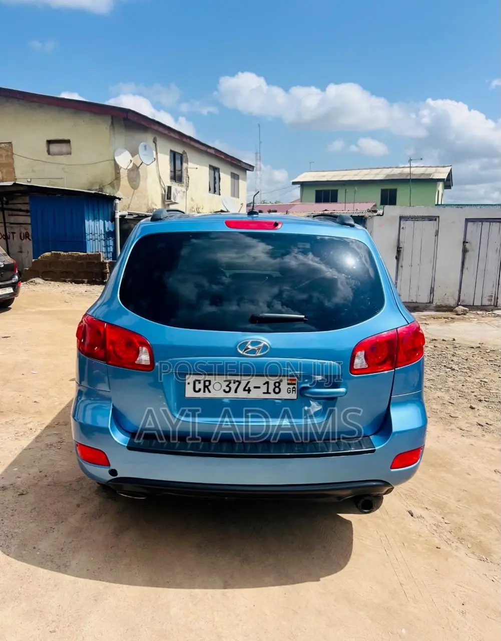 Hyundai Santa Fe 3.3 SE 4WD 2008 Blue