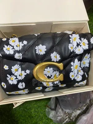 Coach Handbag With a Long Strip