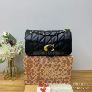 Coach Handbag With a Long Strip