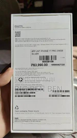 Apple iPhone 17 Pro 256 GB Silver