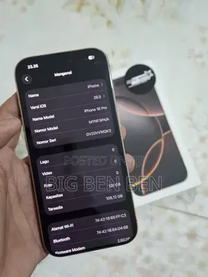 Apple iPhone 16 Pro 256 GB Gold