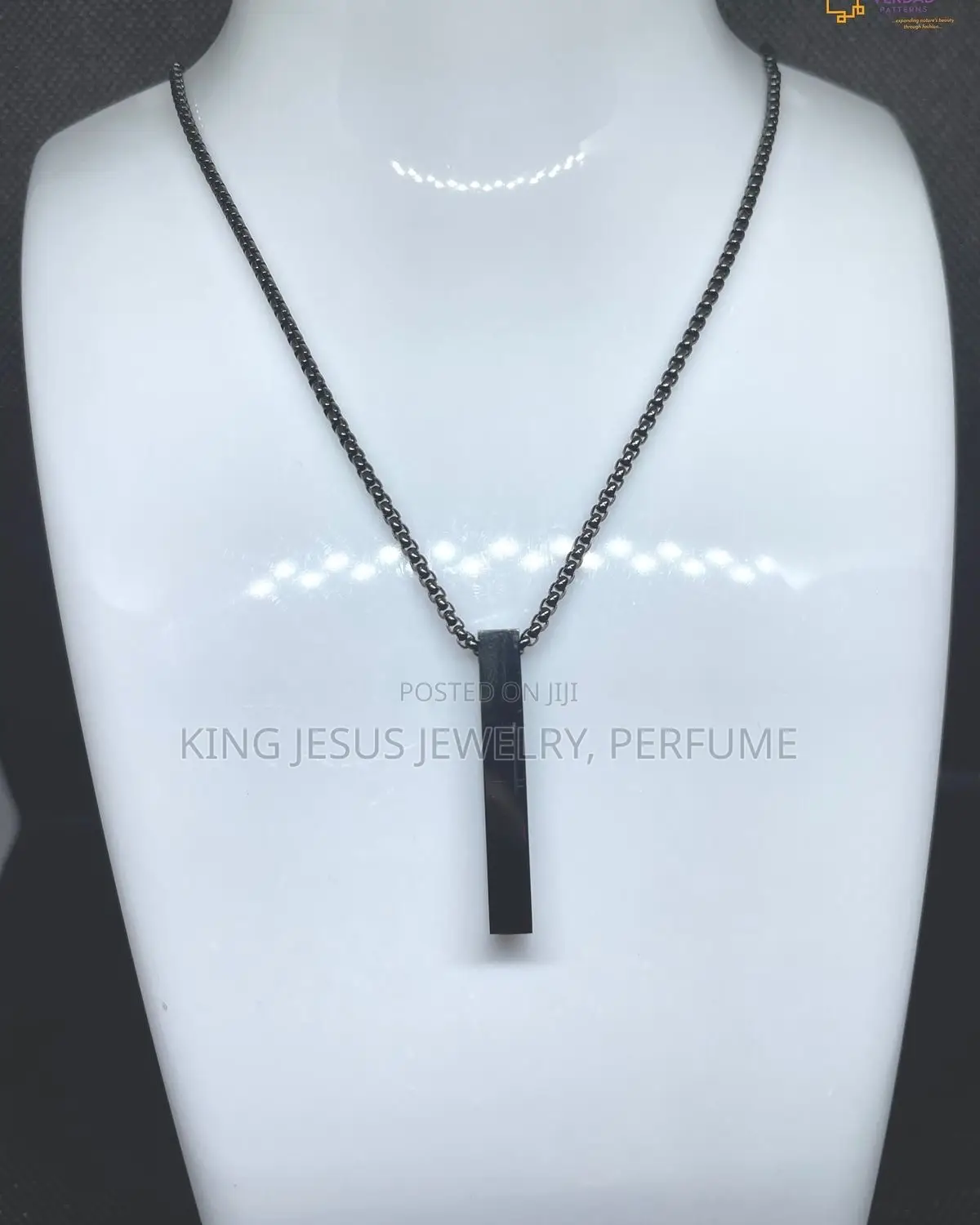 Bar Pendant Necklace