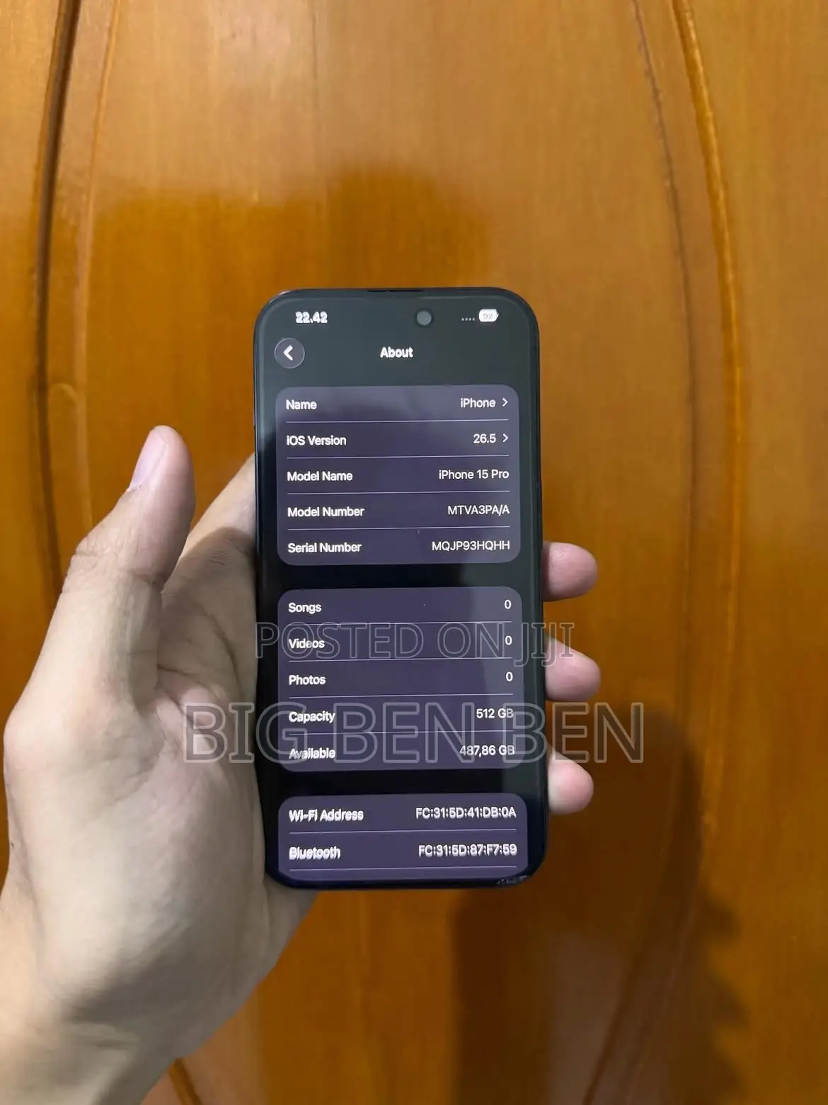 Apple iPhone 15 Pro 512 GB