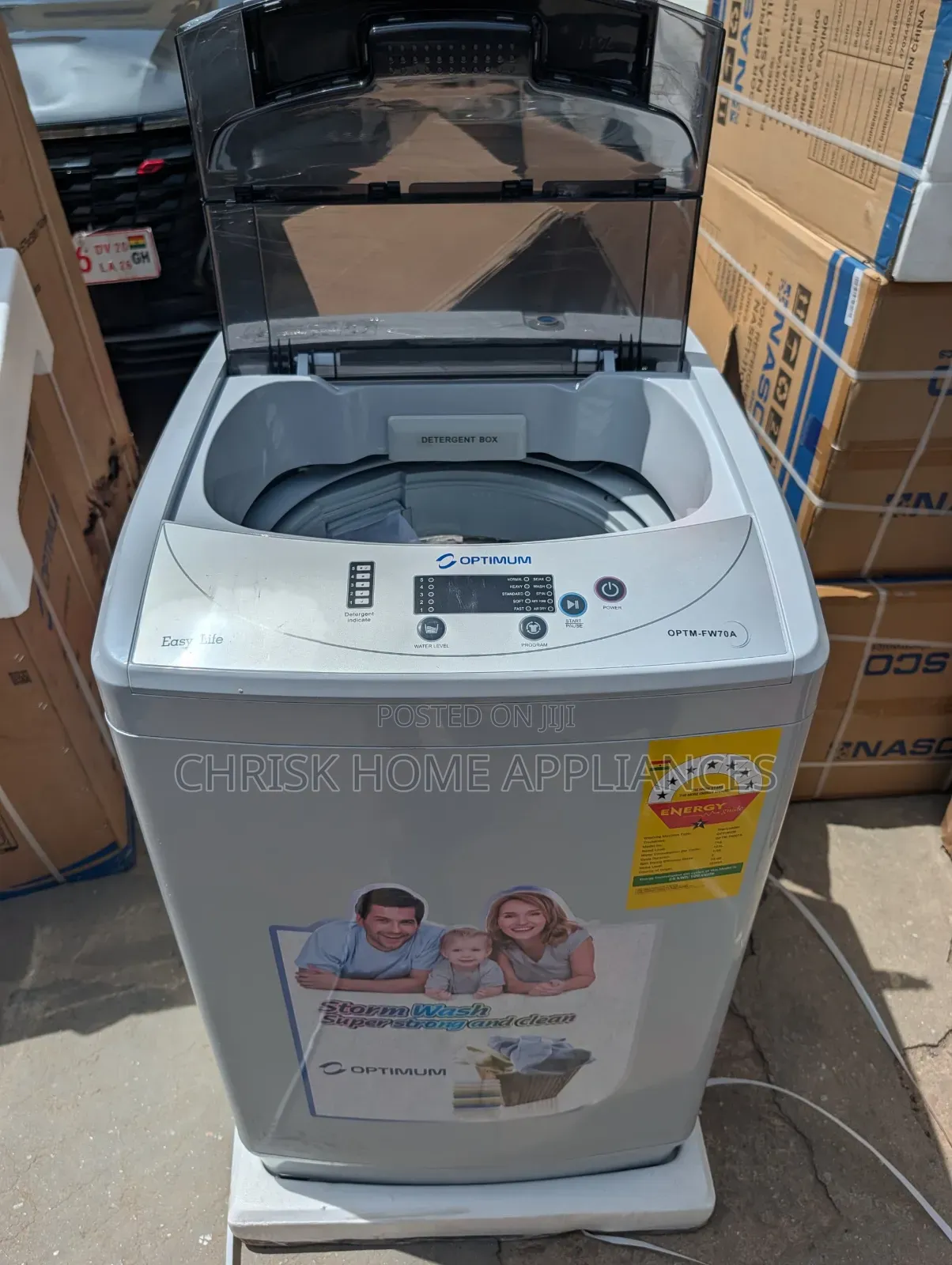 Optimum 7kg Top Load Fully Automatic Washing Machine – Digital Display