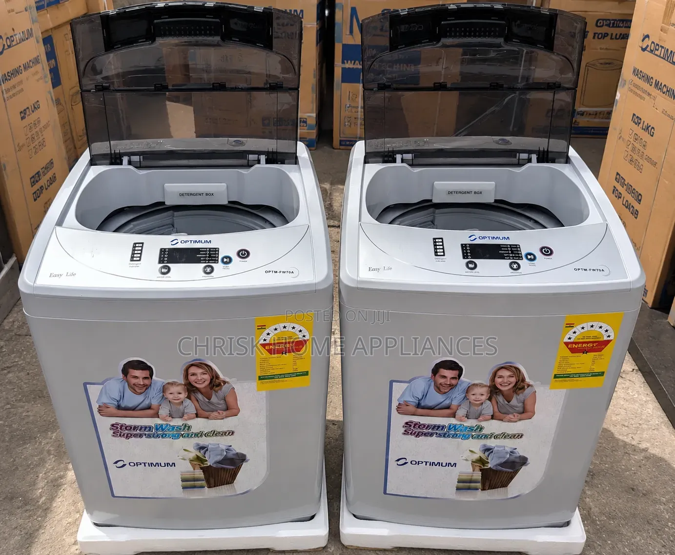 Optimum 7kg Top Load Fully Automatic Washing Machine – Digital Display