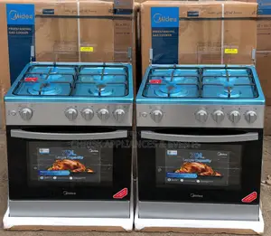 Midea 60×60 All Gas Cooker With Oven Grill | 70l Capacity | New