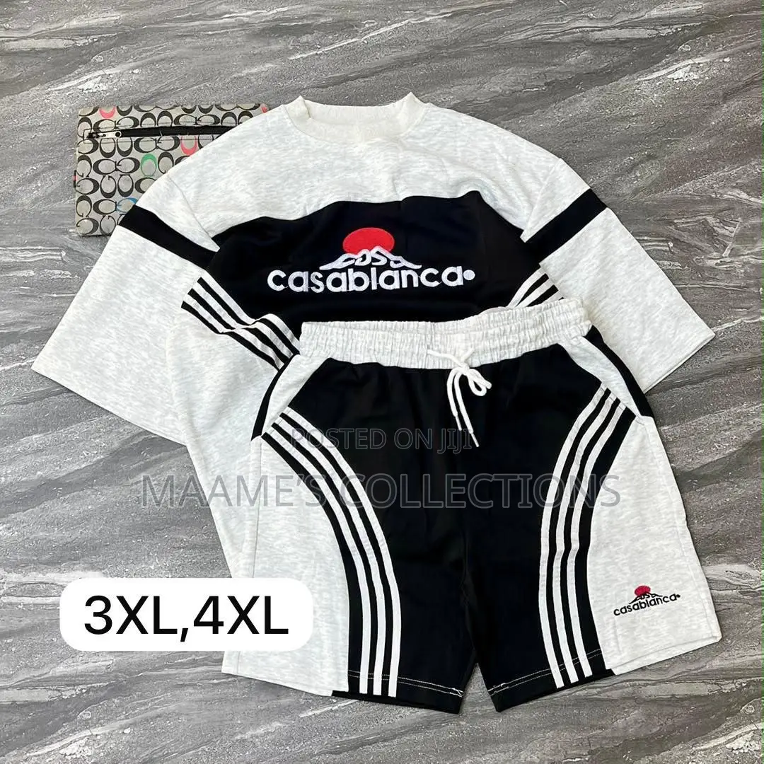 Men’S Designed Top and Down Shorts