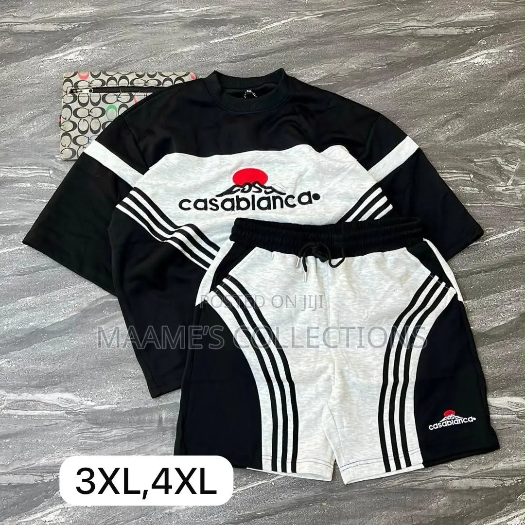 Men’S Designed Top and Down Shorts