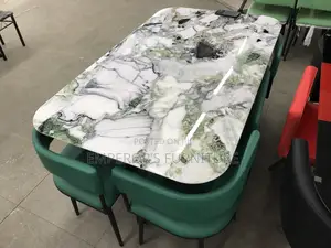 Imported Jade Cloud Marble Coffee Table
