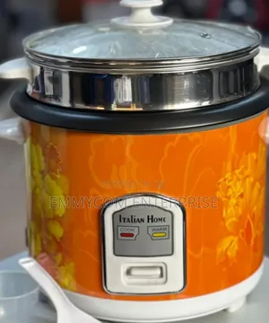 Italian Home 5l Rice Cooker With Glas Lid