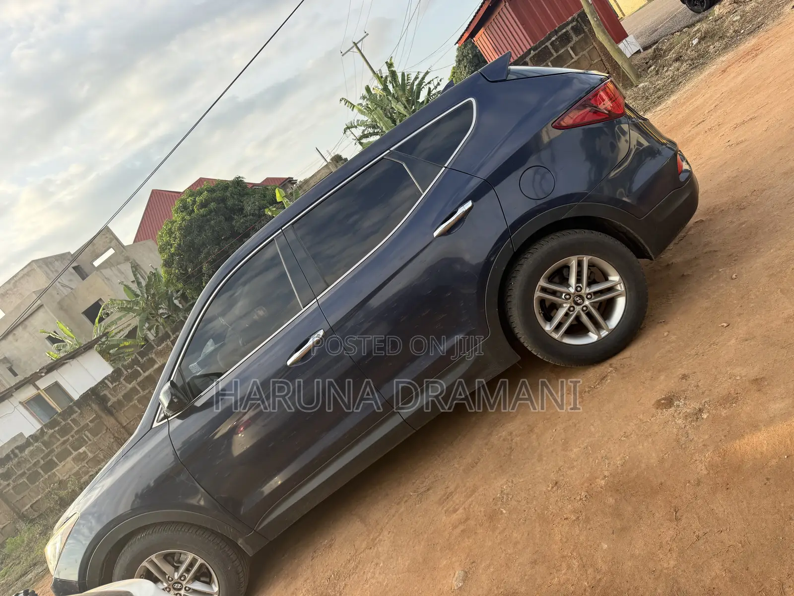Hyundai Santa Fe SE AWD 2016 Blue