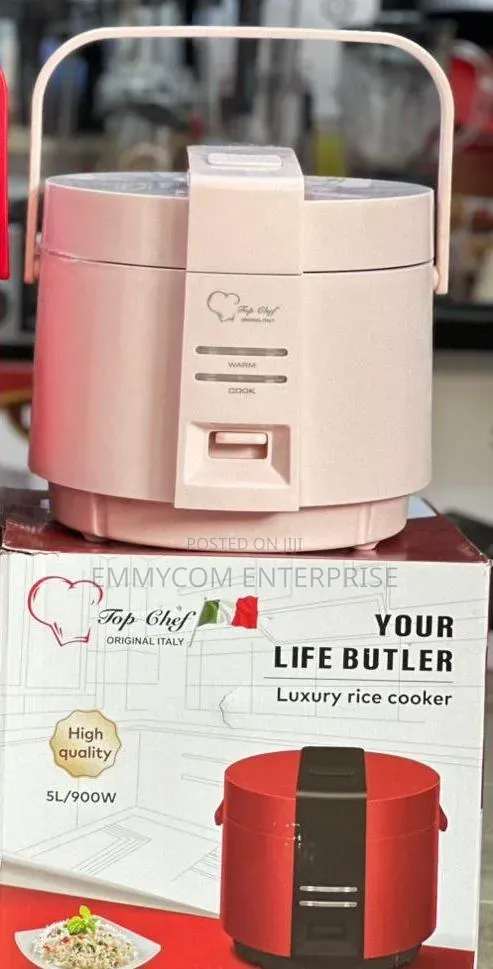 Top Chef 5l Electric Rice Cooker 
Gh 480