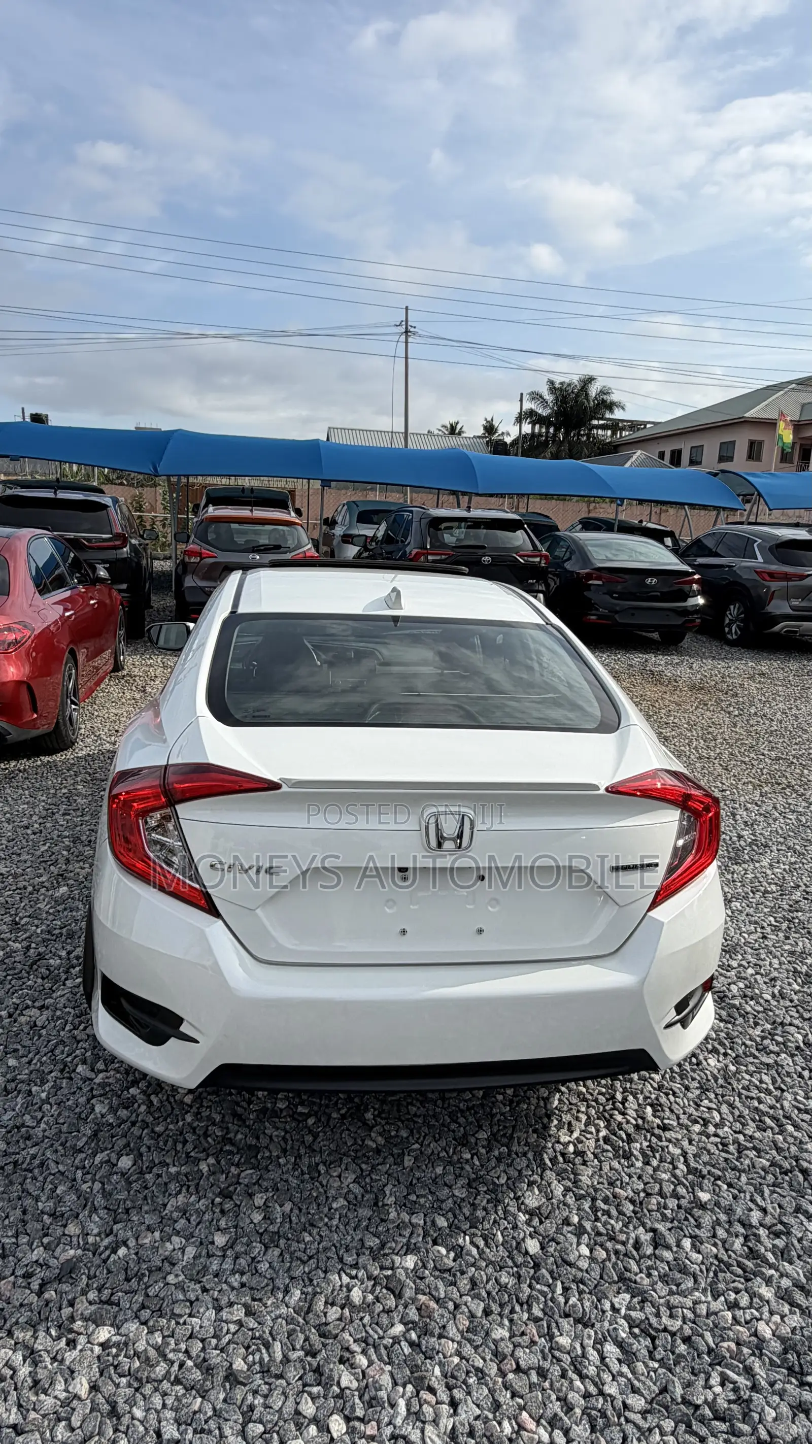 Honda Civic Touring Coupe 2019 White