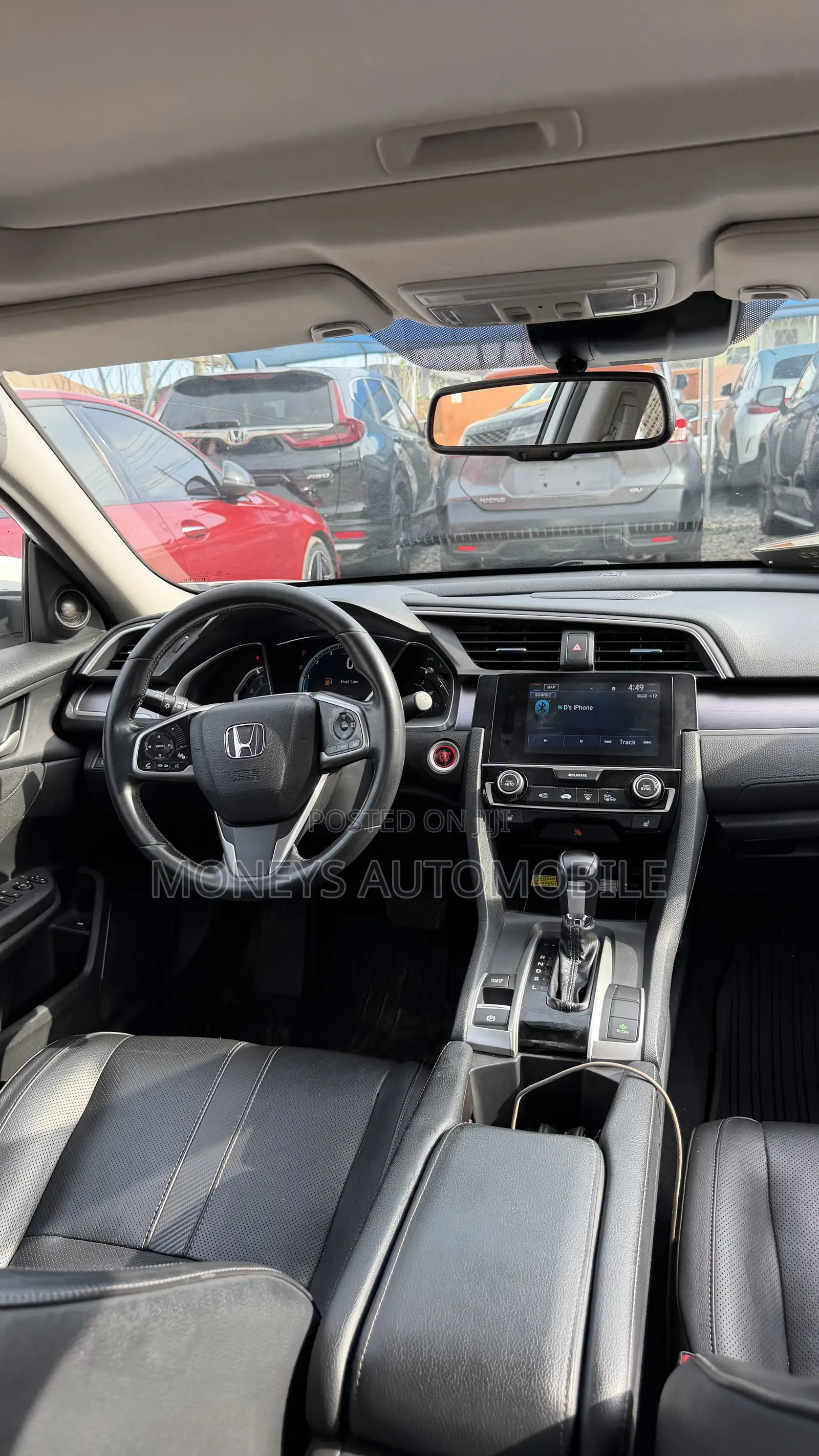 Honda Civic Touring Coupe 2019 White