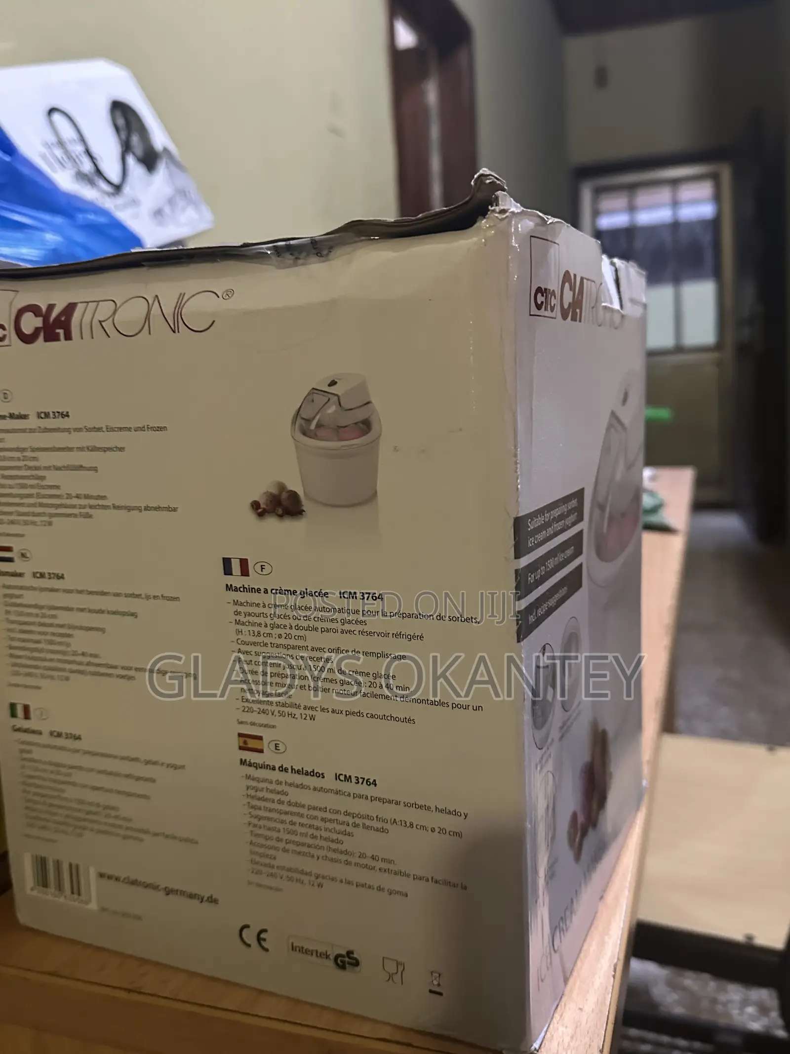 Clatronic Ice Cream Machine