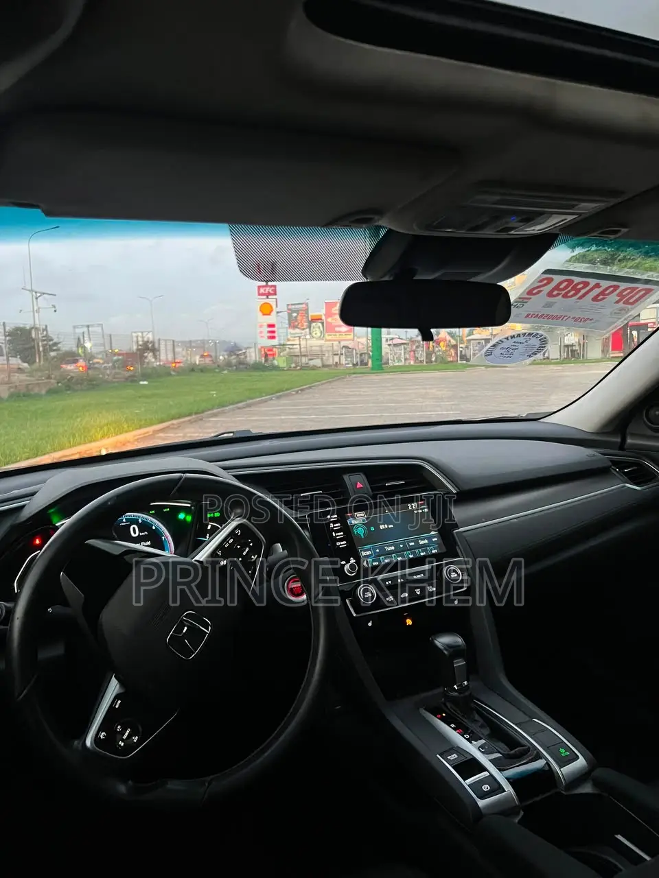 Honda Civic EX-L Sedan 2019 White