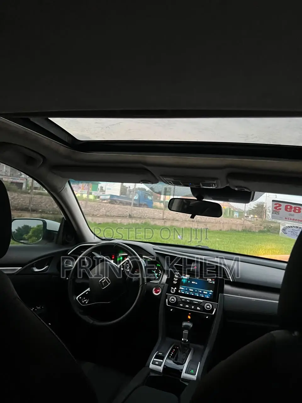 Honda Civic EX-L Sedan 2019 White