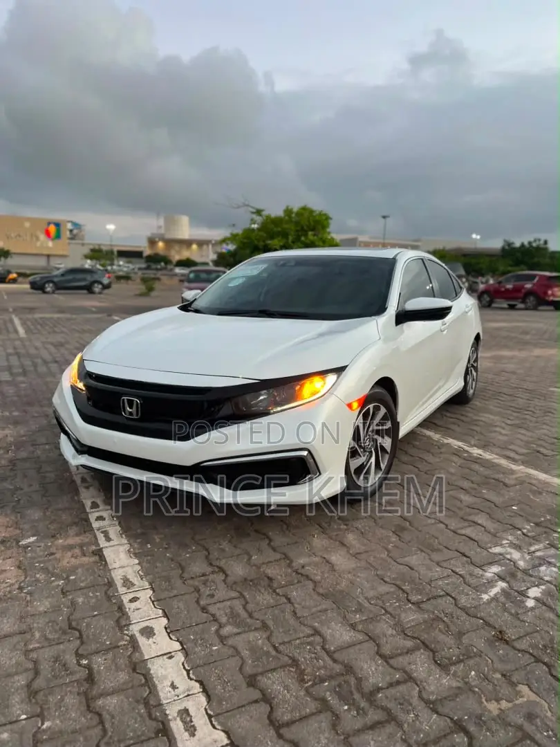 Honda Civic EX-L Sedan 2019 White