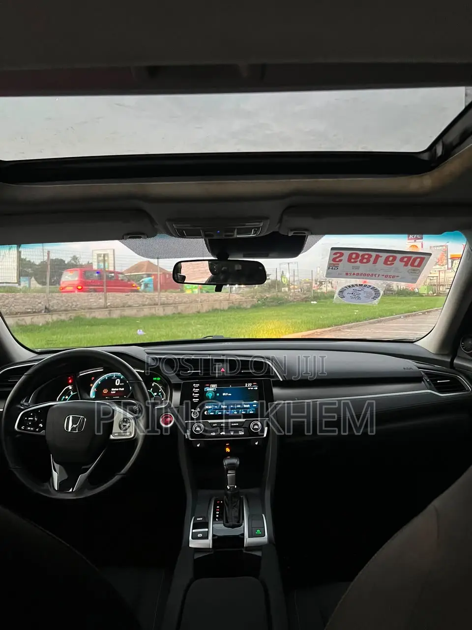Honda Civic EX-L Sedan 2019 White