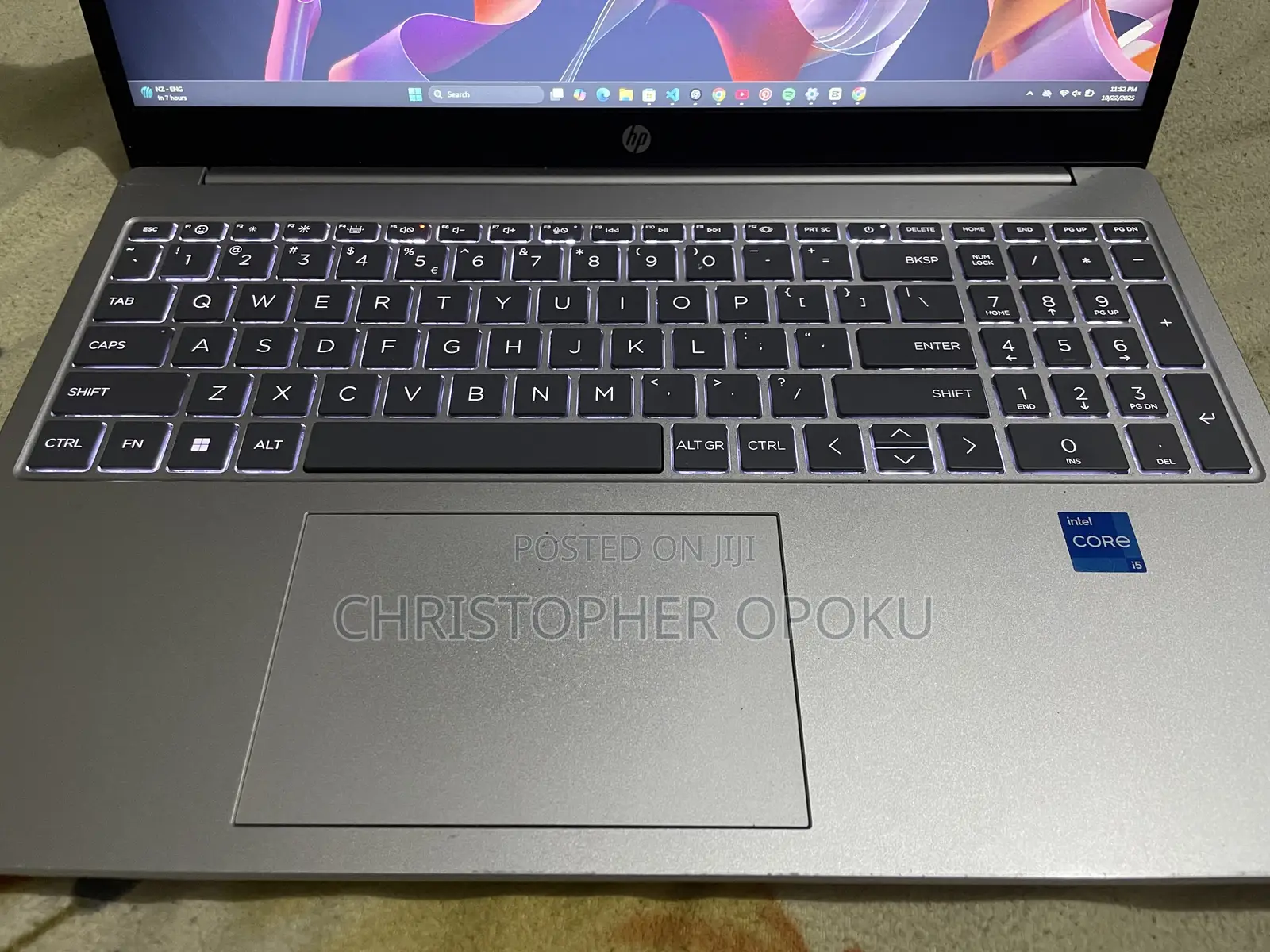 New Laptop HP 15 12GB Intel Core i5 SSD 512GB