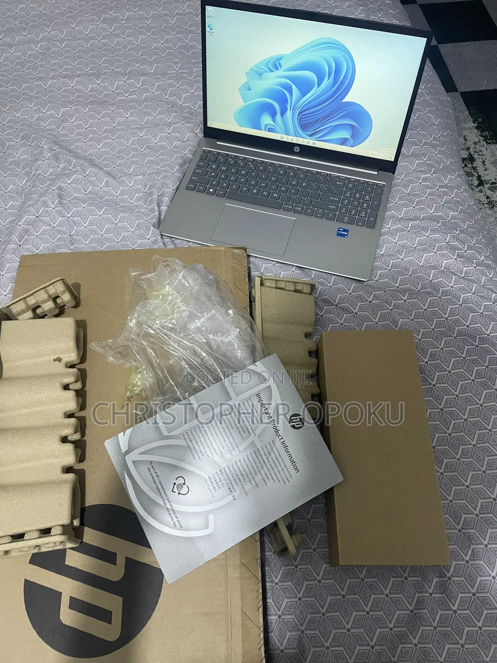 New Laptop HP 15 12GB Intel Core i5 SSD 512GB