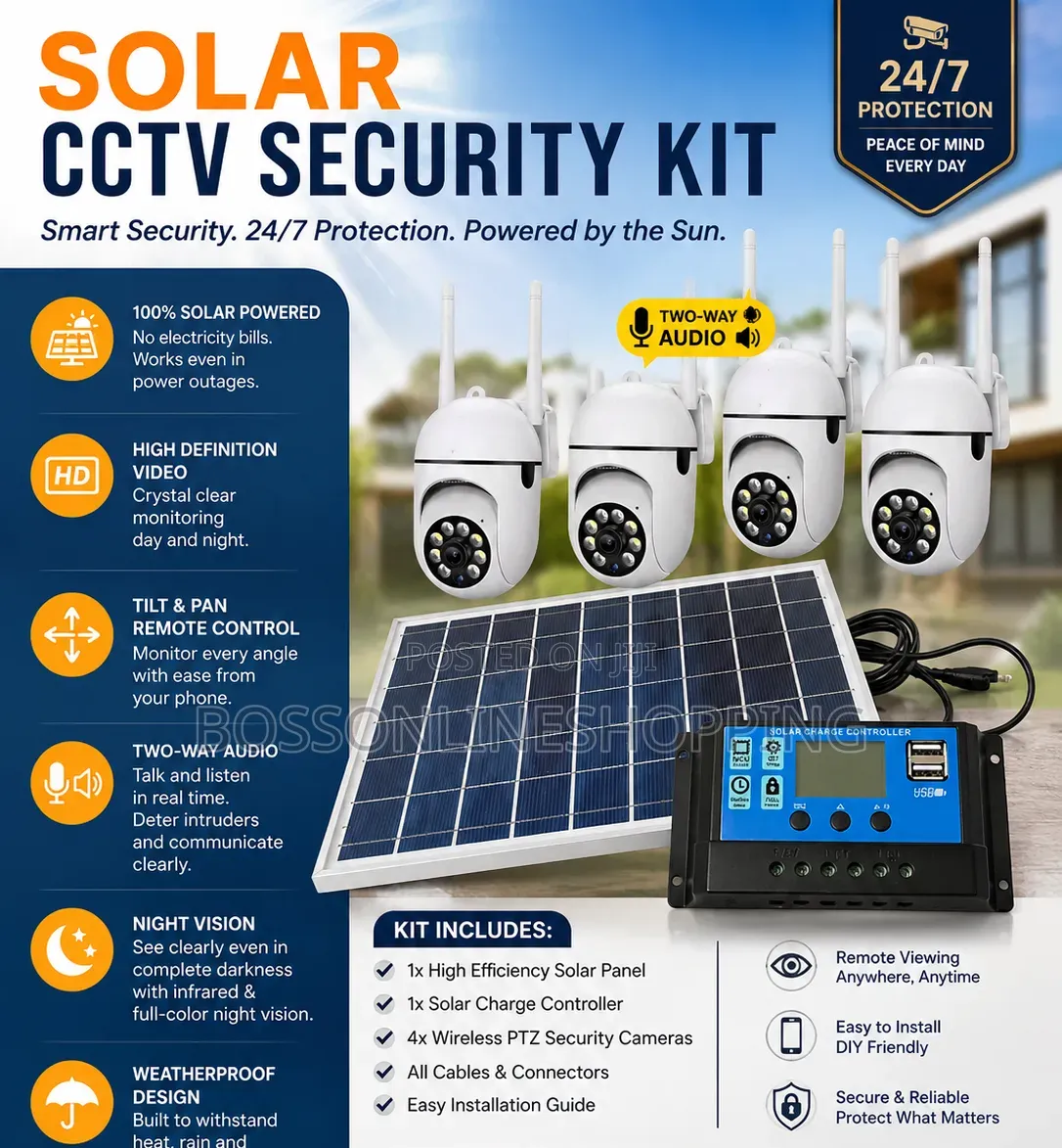 4 Cameras Cctv Kit