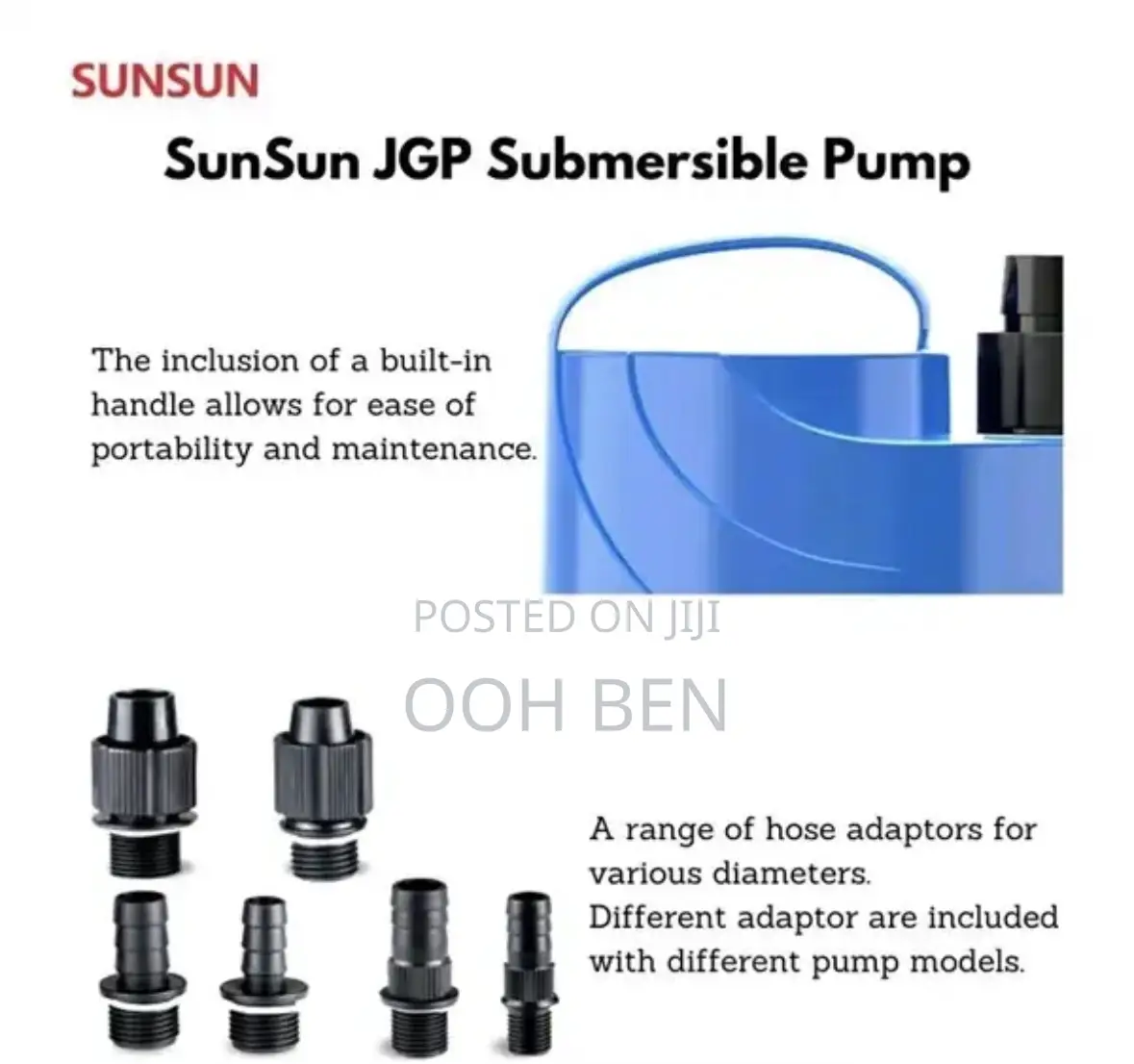Sunsun Jgp 3500 Submersible Pump
