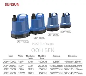 Sunsun Jgp 3500 Submersible Pump