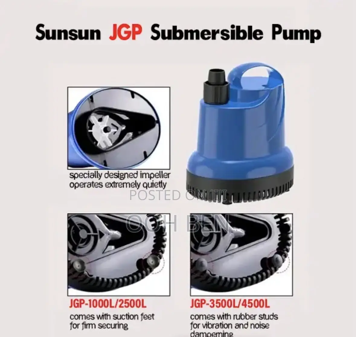 Sunsun Jgp 3500 Submersible Pump