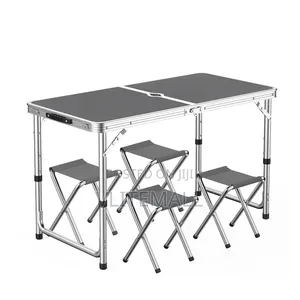 Foldable Table With 4 Chairs