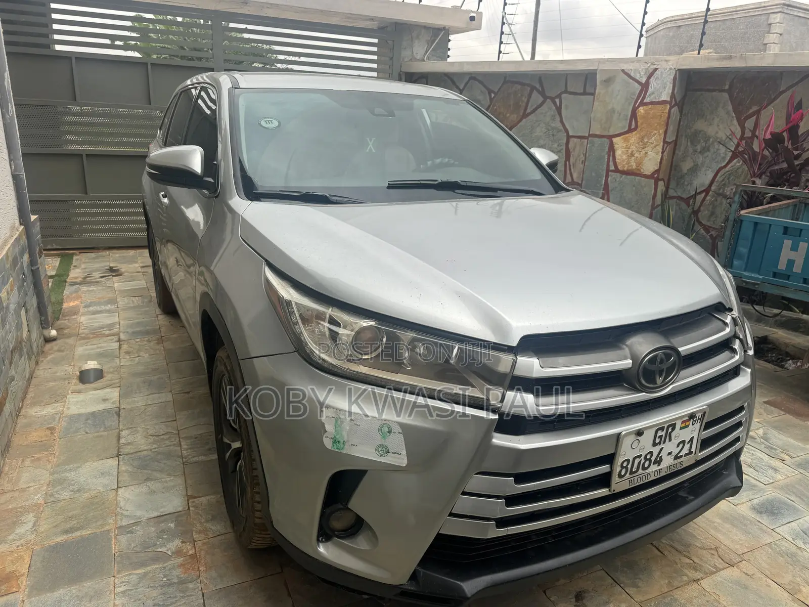 Toyota Highlander LE 2019 Silver
