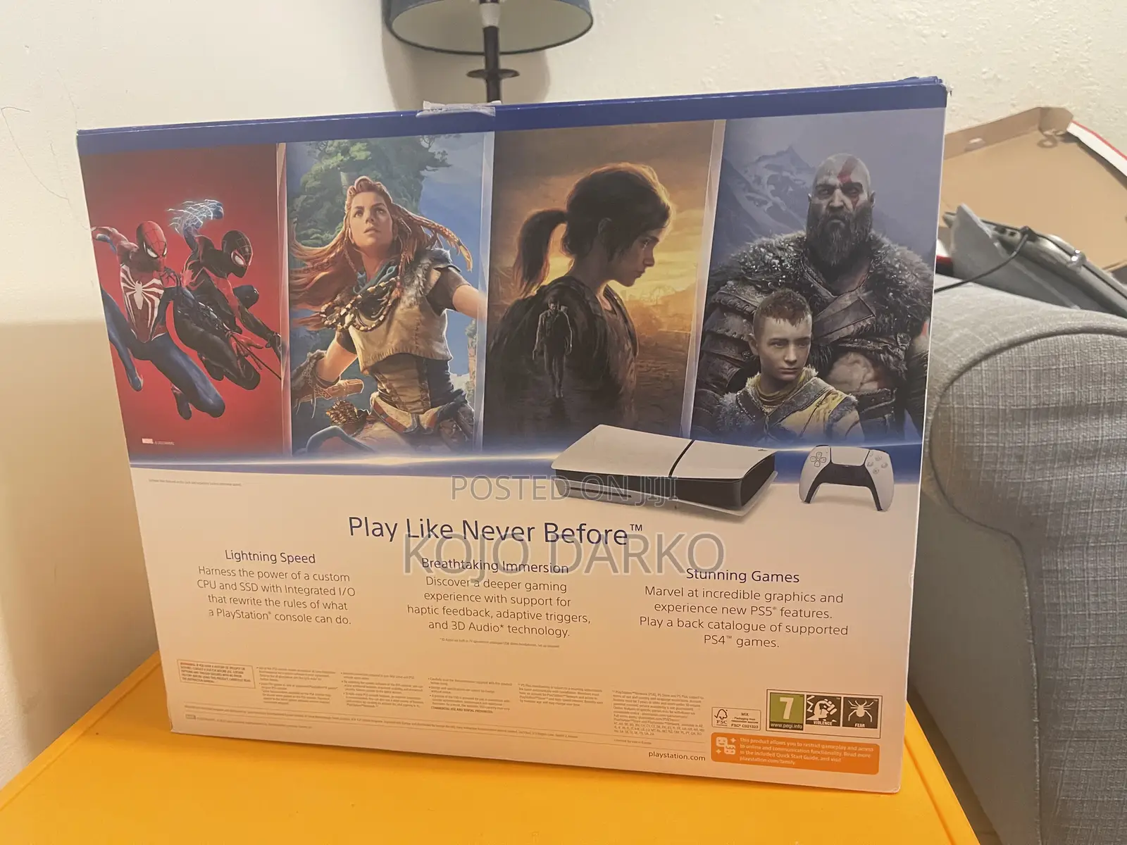 Playstation 5 Slim Disc With Controller