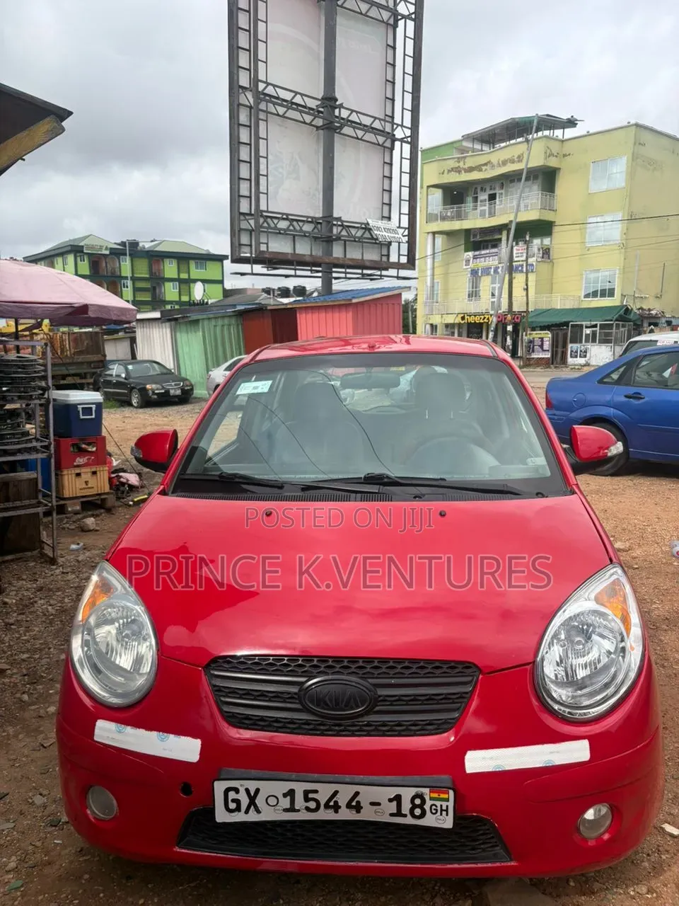 Kia Morning 2010 Red