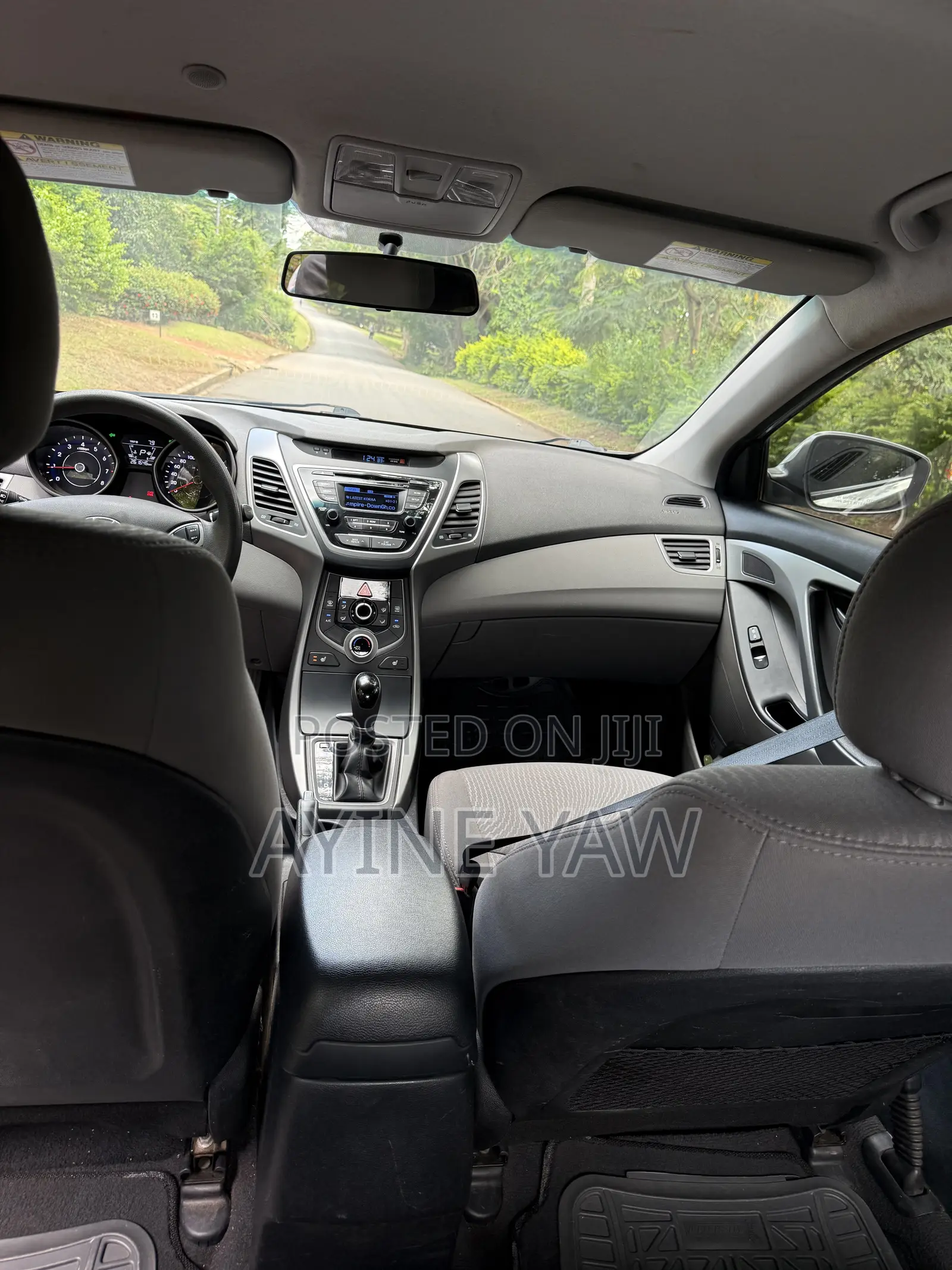 Hyundai Elantra SE 4dr Sedan (1.8L 4cyl 6A) 2014 Silver