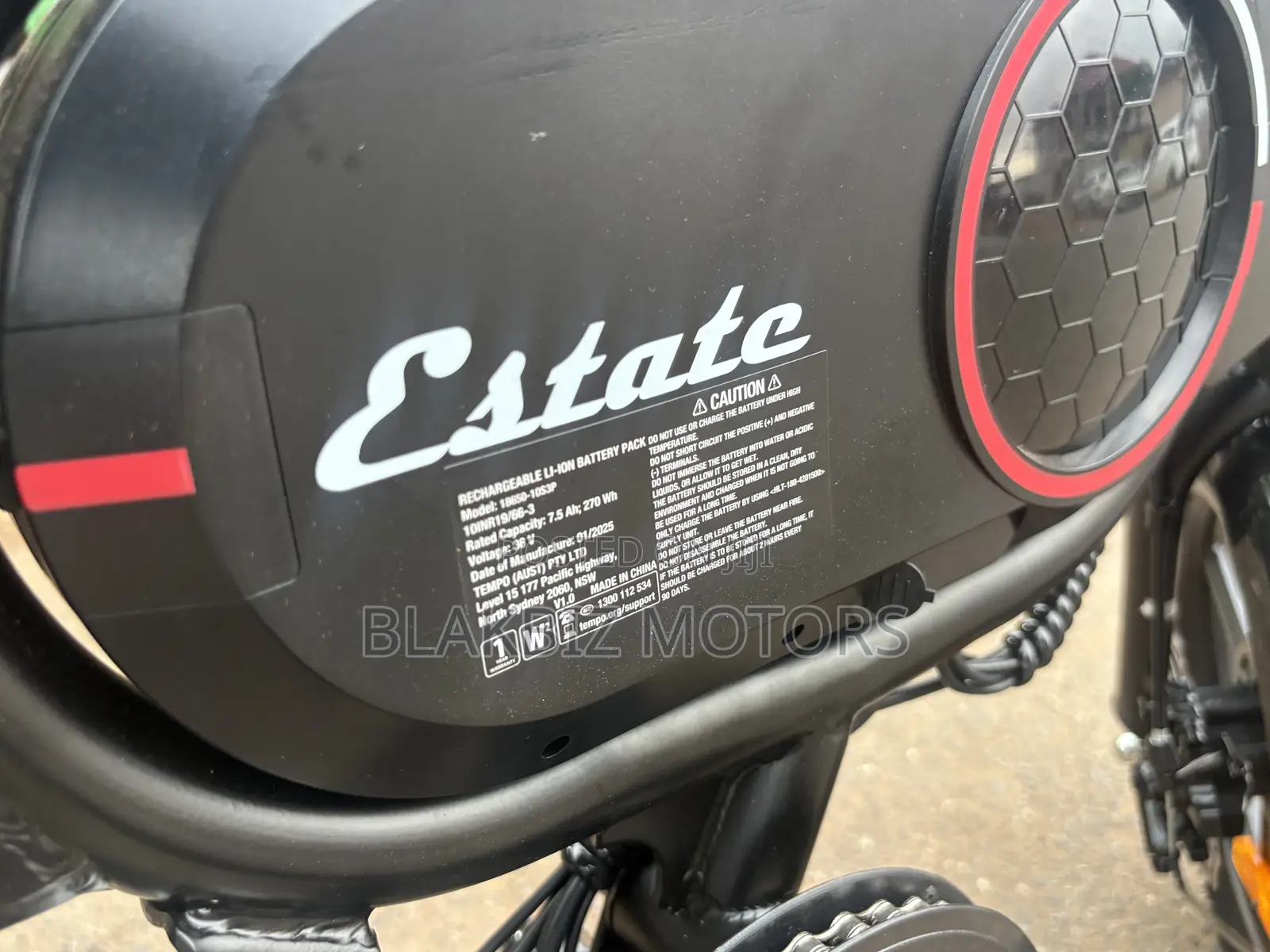 Estate Folding Electric Bike