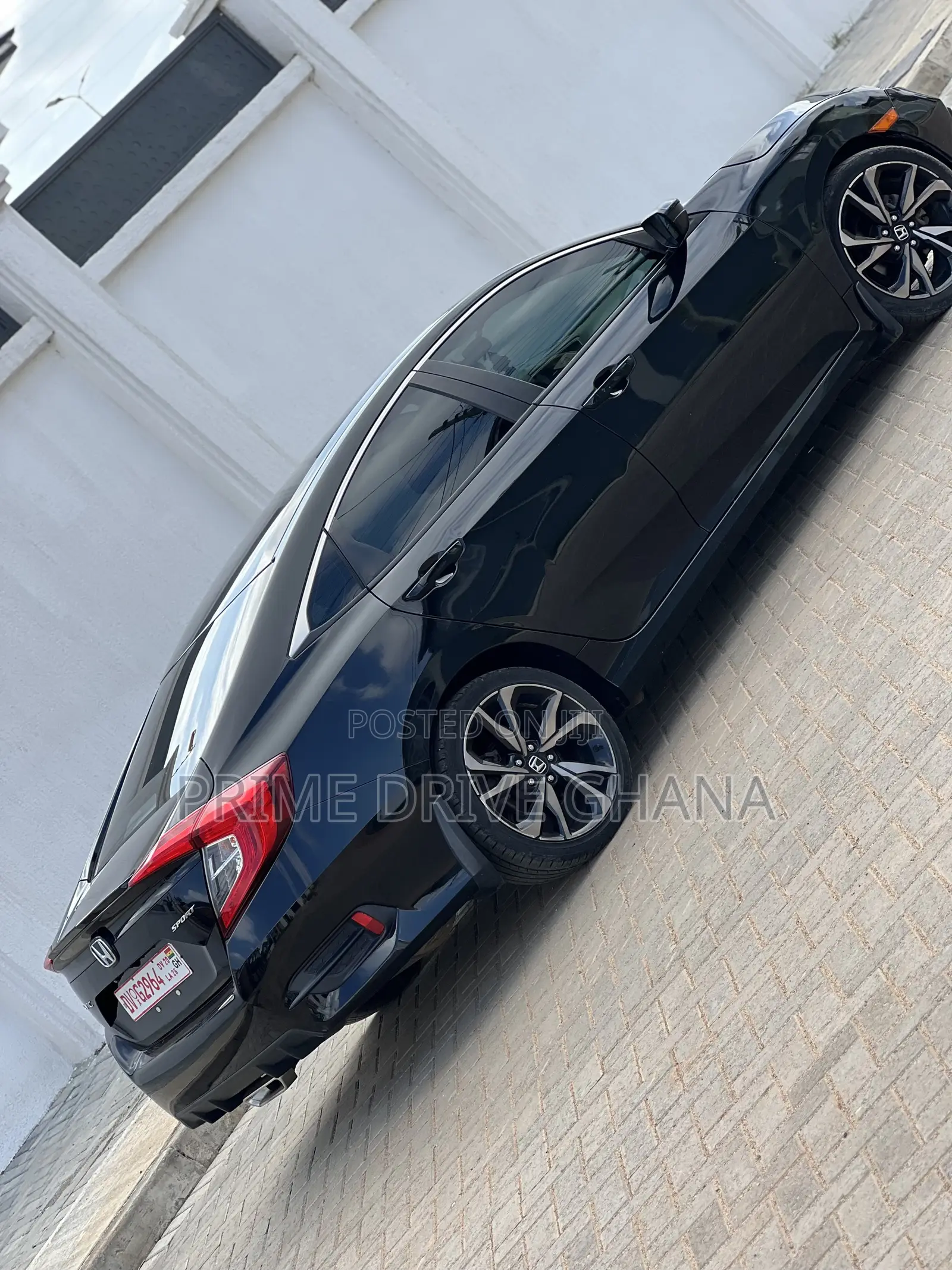 Honda Civic Sport Sedan 2019 Black