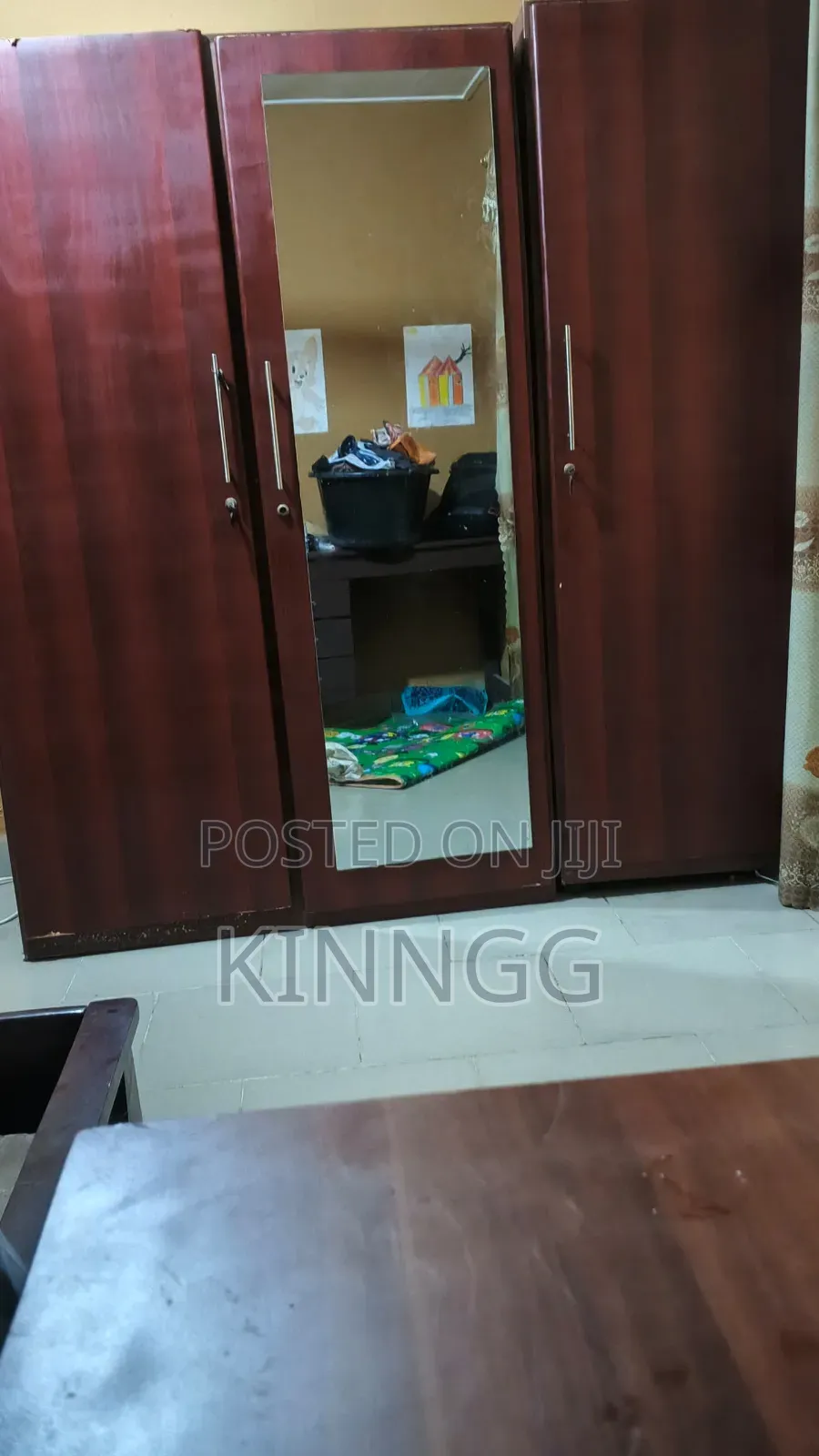 Wardrobe 3-1 With Internal Storage, Packed Space With Locker