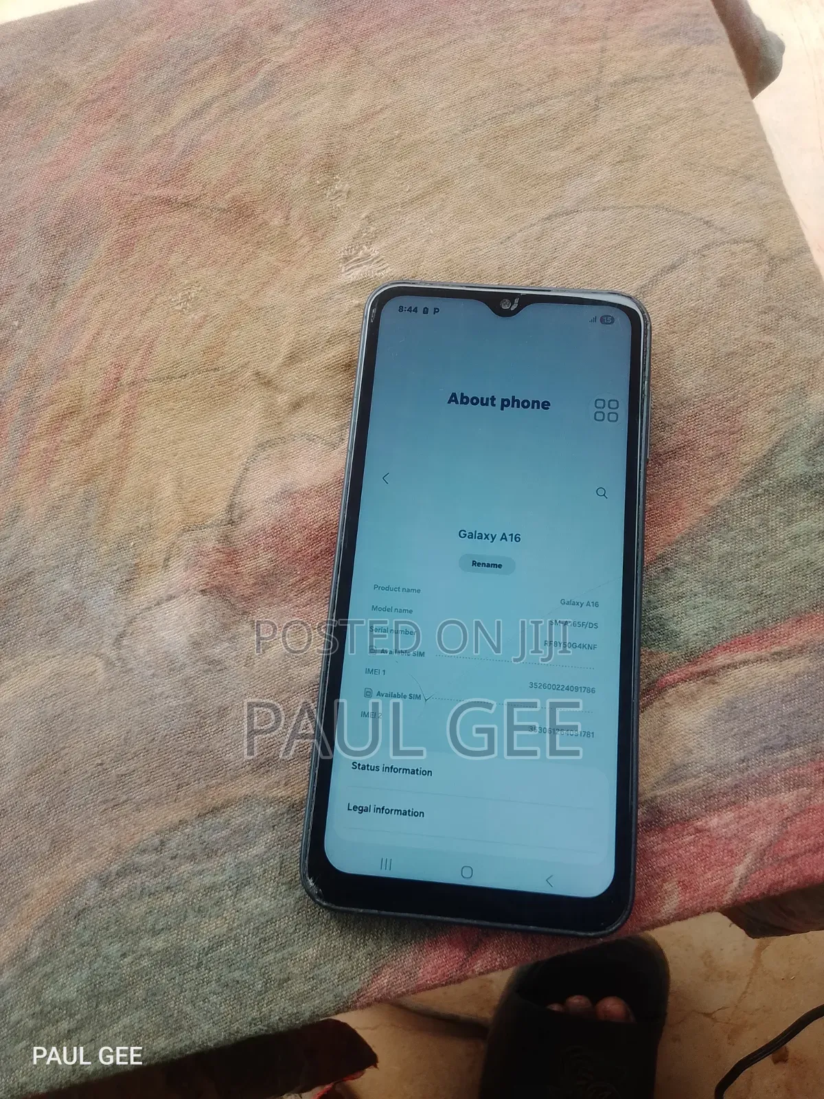 Samsung Galaxy A16 128 GB Black
