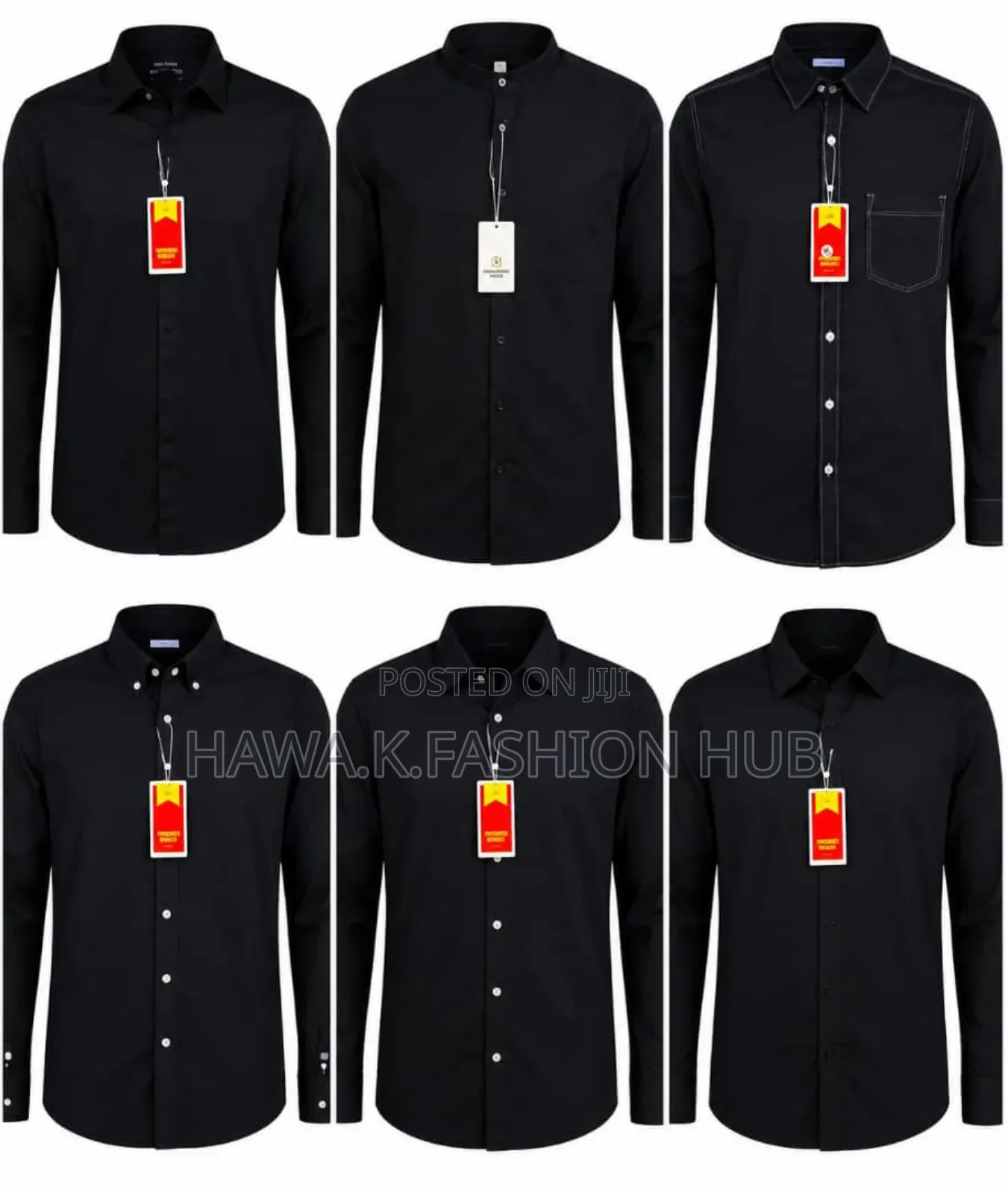 Men Black Shirts